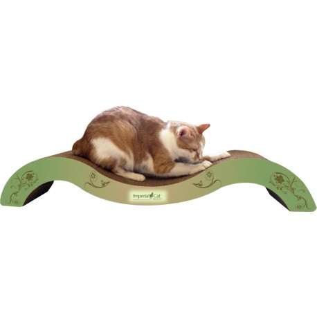 Imperial Cat The Posh Scratch 'n Shape, Modern Green