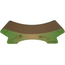 Imperial Cat Zen Scratch 'n Shape, Modern Green