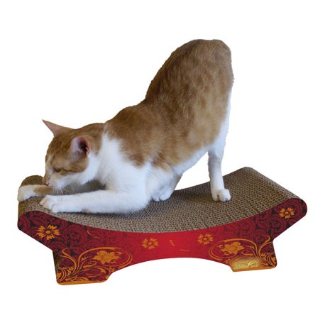 Imperial Cat Zen Scratch 'n Shape, Modern Red