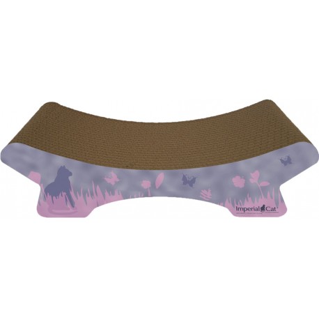 Imperial Cat Zen Scratch 'n Shape, Purple Floral