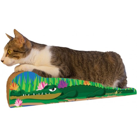 Imperial Cat Crocodile Scratch 'n Shape, Medium